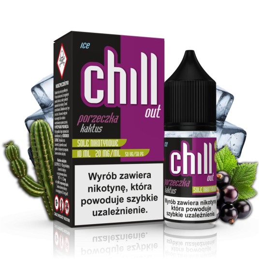 CHILL OUT SALT PORZECZKA KAKTUS ICE 20 MG 10 ML -zdjęcie numer 1