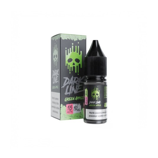 DARK LINE - GREEN APPLE 10ML 18MG -zdjęcie numer 1