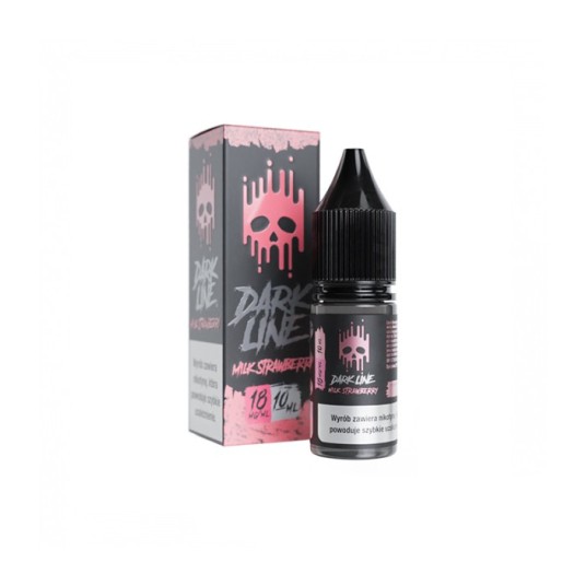 DARK LINE - MILK STRAWBERRY 10ML 3MG -zdjęcie numer 1