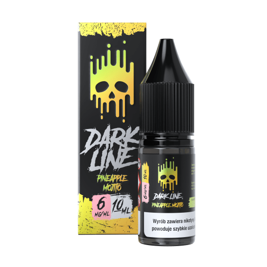 DARK LINE - PINEAPPLE MOJITO 10ML 6MG -zdjęcie numer 1