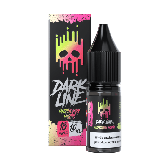 DARK LINE - RASPBERRY MOJITO 10ML 18MG -zdjęcie numer 1