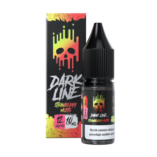 DARK LINE - STRAWBERRY MOJITO 10ML 12MG -zdjęcie numer 1