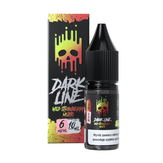 DARK LINE - W. STRAWBERRY MOJITO 10ML 6MG -zdjęcie numer 1