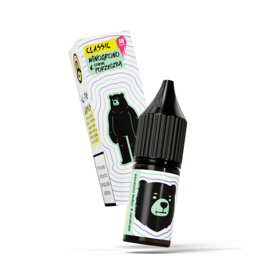 GO BEARS CLASSIC 10ML - WINOGRONO & CZARNA P. 18MG -zdjęcie numer 1