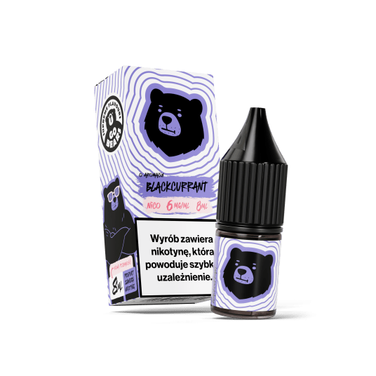 Go Bears Nico o aromacie Blackcurrant 06mg 8ml -zdjęcie numer 1