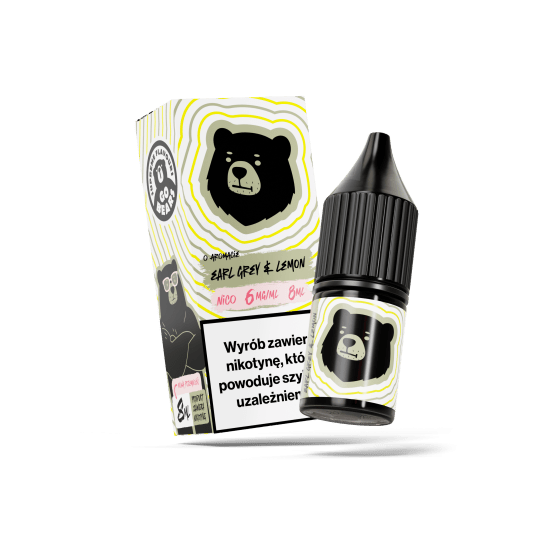 Go Bears Nico o aromacie Earl Grey & Lemon 06mg 8m -zdjęcie numer 1