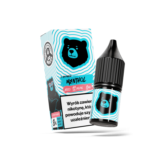 Go Bears Nico o aromacie Menthol 12mg 8ml -zdjęcie numer 1