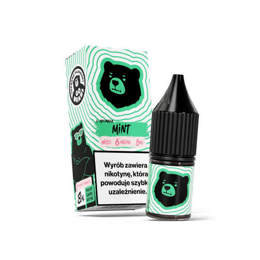 Go Bears Nico o aromacie Mint 06mg 8ml -zdjęcie numer 1