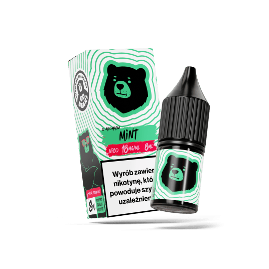 Go Bears Nico o aromacie Mint 18mg 8ml -zdjęcie numer 1