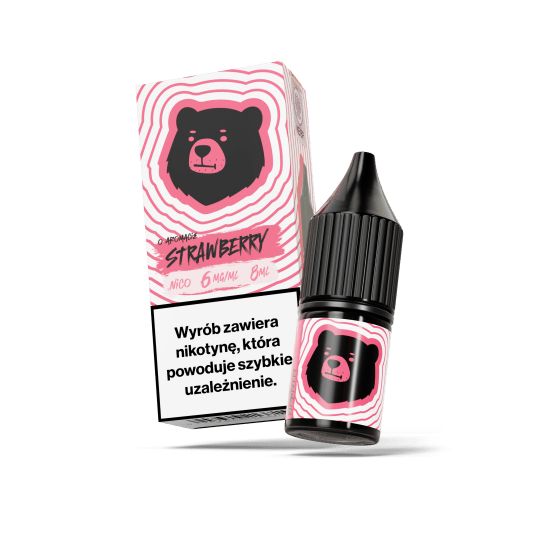 Go Bears Nico o aromacie Strawberry 06mg 8ml -zdjęcie numer 1