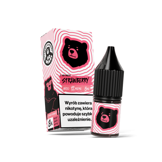Go Bears Nico o aromacie Strawberry 12mg 8ml -zdjęcie numer 1