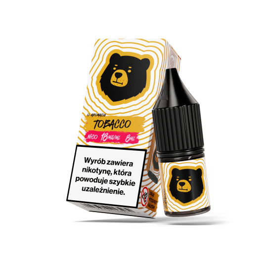Go Bears Nico o aromacie Tobacco 18mg 8ml -zdjęcie numer 1