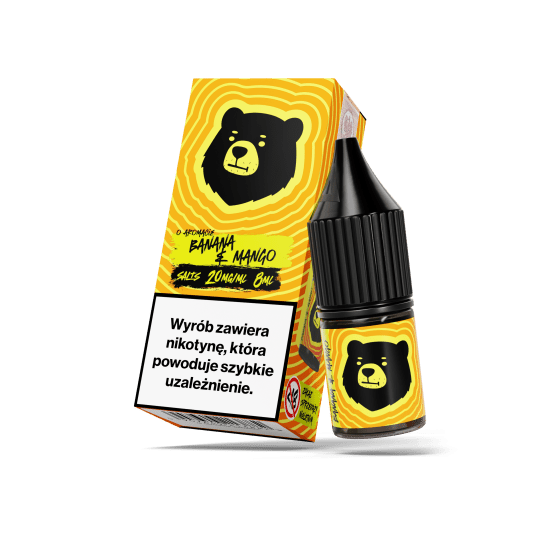 Go Bears o aromacie Banana & Mango 20mg 8ml -zdjęcie numer 1
