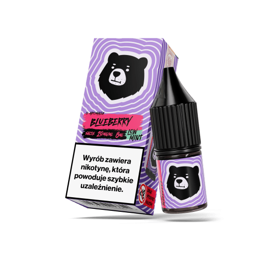 Go Bears o aromacie Blueberry Low Mint 20mg 8ml -zdjęcie numer 1