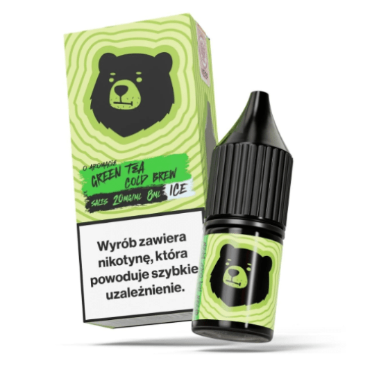 Go Bears o aromacie Green Tea Cold Brew Ice 20mg -zdjęcie numer 1
