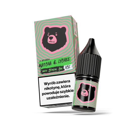 Go Bears o aromacie Matcha & Lychee Ice 20mg 8ml -zdjęcie numer 1