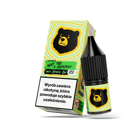 Go Bears o aromacie Mint Tea & Grapefruit Ice 20mg -zdjęcie numer 1