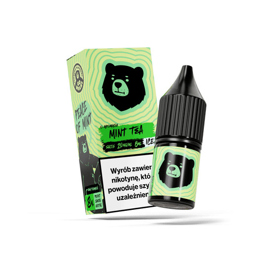 Go Bears o aromacie Mint Tea Ice 20mg 8ml -zdjęcie numer 1