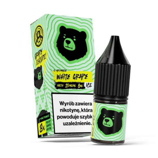 Go Bears o aromacie White Grape Ice 20mg 8ml -zdjęcie numer 1