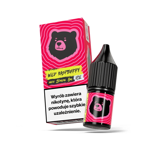 Go Bears o aromacie Wild Raspberry Ice 20mg 8ml -zdjęcie numer 1