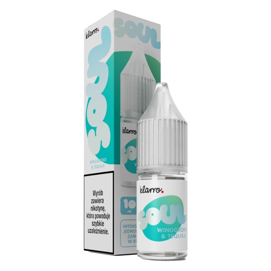 KLARRO SOUL 20MG 10ML - WINOGRONO & TEQUILLA -zdjęcie numer 1