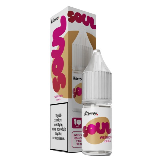 KLARRO SOUL 20MG 10ML - WIŚNIOWA COLA -zdjęcie numer 1
