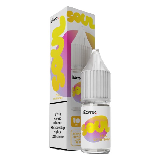 KLARRO SOUL 20MG 10ML - ŻELKI CYTRYNOWE -zdjęcie numer 1