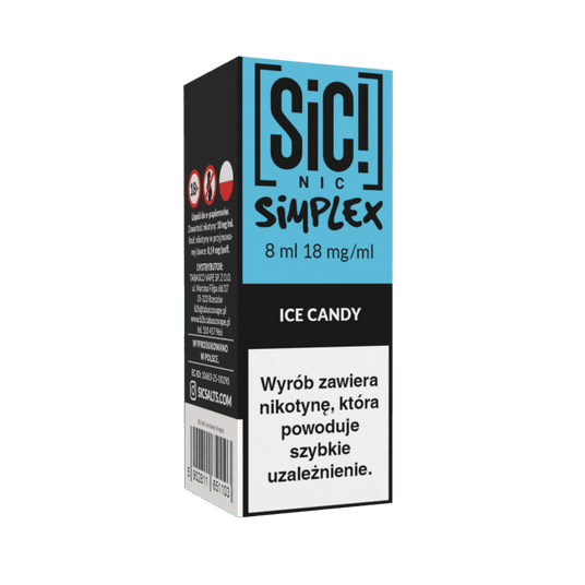 Liquid SIC! NIC 8ml - Ice Candy 18mg -zdjęcie numer 1