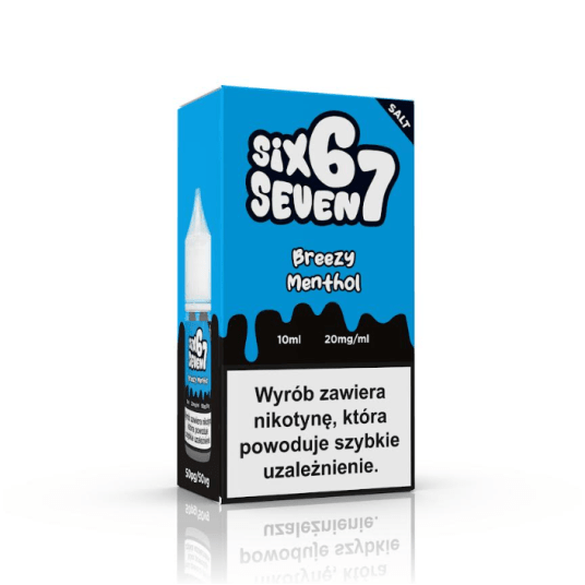 Liquid Six Seven 67 20mg 10ml Breezy Menthol -zdjęcie numer 1