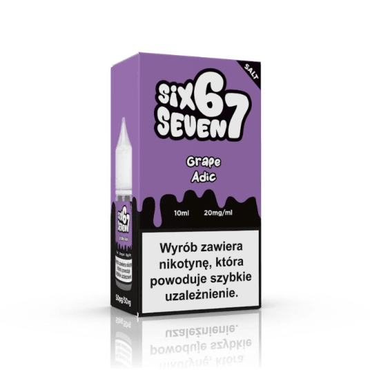 Liquid Six Seven 67 20mg 10ml Grape Adic -zdjęcie numer 1