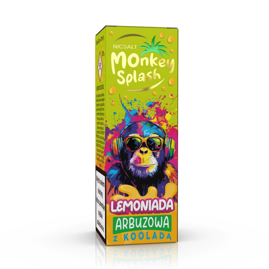 MONKEY SPLASH Lemoniada arbuzo z kool 20mg/ml 10ml -zdjęcie numer 1