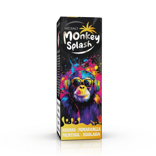MONKEY SPLASH SALT Anan Pom Men Koola 20mg/ml 10ml -zdjęcie numer 1