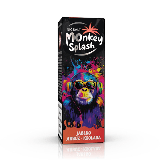 MONKEY SPLASH SALT Jabłko Arbuz Koola 20mg/ml 10ml -zdjęcie numer 1
