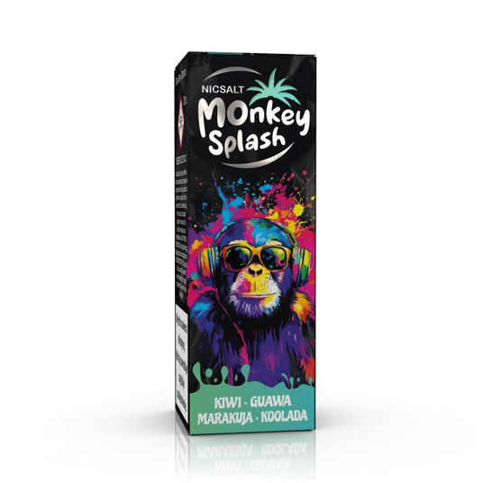 MONKEY SPLASH SALT Kiwi Gua Marak Koo 20mg/ml 10ml -zdjęcie numer 1