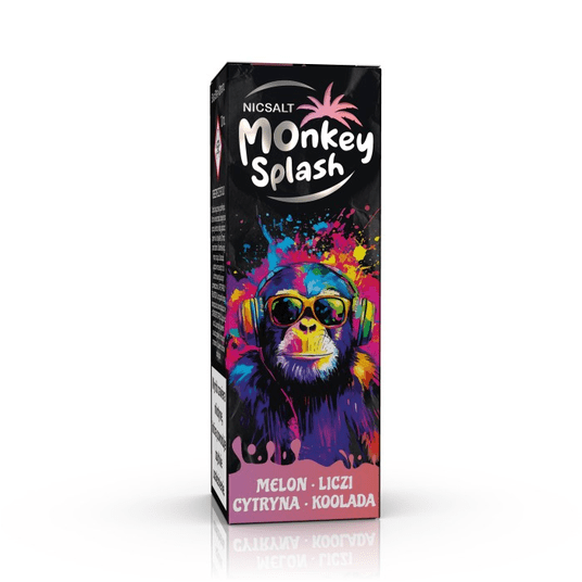 MONKEY SPLASH SALT Mel Liczi Cytr Koo 20mg/ml 10ml -zdjęcie numer 1