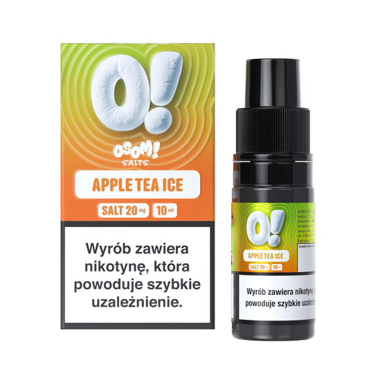 OSOM! SALTS - APPLE TEA ICE 10ML 20MG -zdjęcie numer 1
