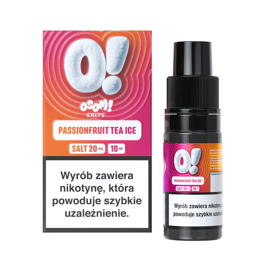 OSOM! SALTS - PASSIONFRUIT TEA ICE 20MG -zdjęcie numer 1
