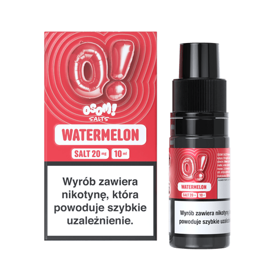 OSOM! SALTS - WATERMELON 10ML 20MG -zdjęcie numer 1
