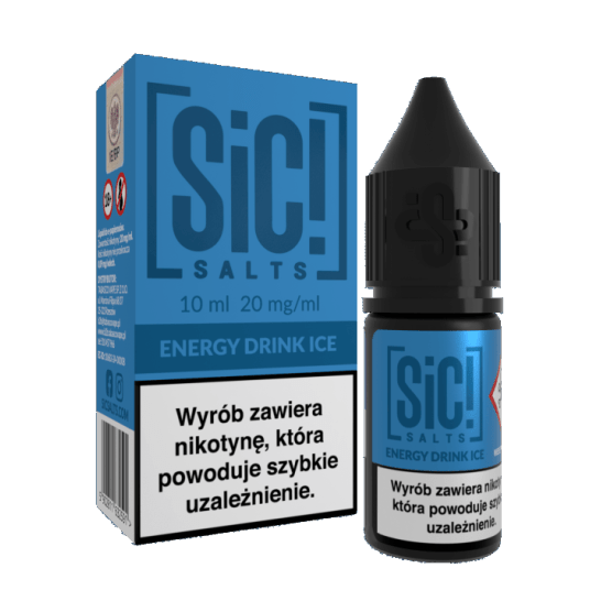 SIC! SALTS SIMPLEX 10ml - Energy Drink Ice 20mg -zdjęcie numer 1