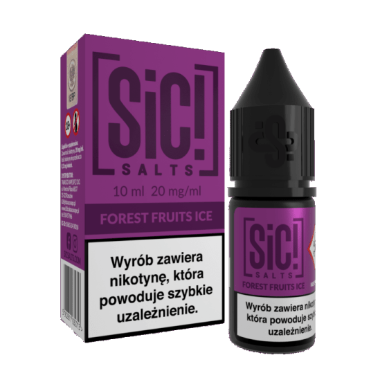 SIC! SALTS SIMPLEX 10ml - Forest Fruits Ice 20mg -zdjęcie numer 1