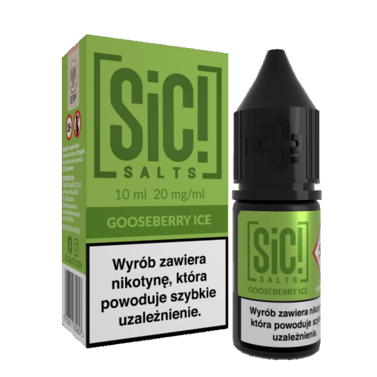 SIC! SALTS SIMPLEX 10ml - Gooseberry Ice 20mg -zdjęcie numer 1