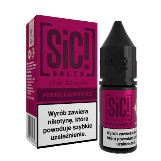 SIC! SALTS SIMPLEX 10ml - Pomagranate Ice 20mg -zdjęcie numer 1