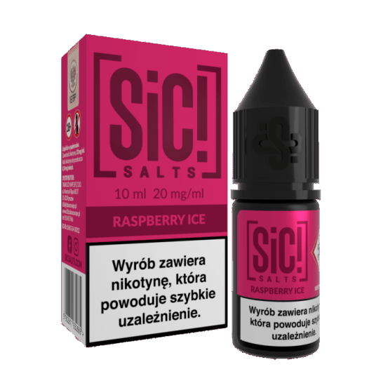 SIC! SALTS SIMPLEX 10ml - Raspberry Ice 20mg -zdjęcie numer 1