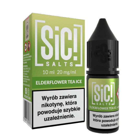 SIC! SALTS THEA 10ml - Elderflower Tea Ice 20mg -zdjęcie numer 1