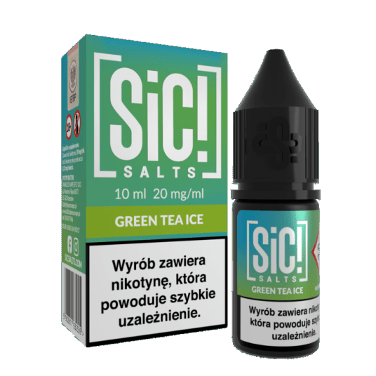 SIC! SALTS THEA 10ml - Green Tea Ice 20mg -zdjęcie numer 1