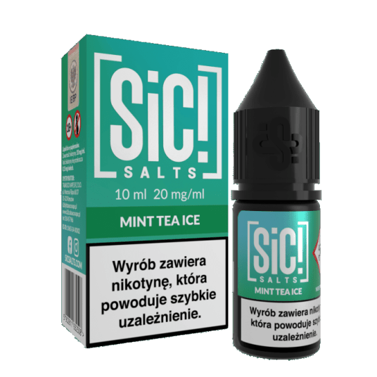 SIC! SALTS THEA 10ml - Mint Tea Ice 20mg -zdjęcie numer 1