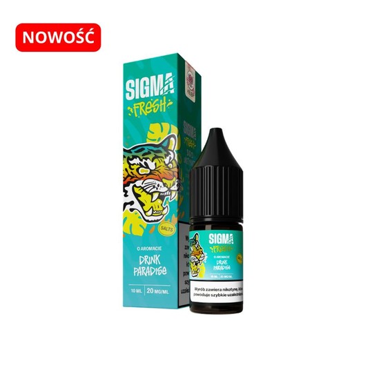 SIGMA FRESH Salts 10ml - Drink Paradise 20mg/ml -zdjęcie numer 1