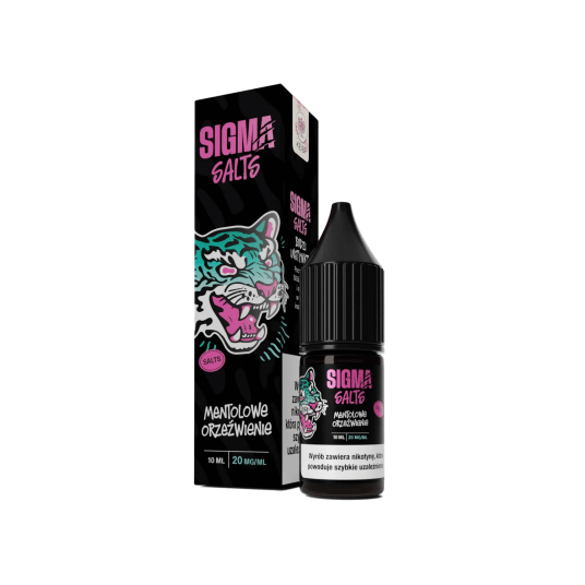 SIGMA Salts 10ml - Mentolowe Orzeźwienie 20mg/ml -zdjęcie numer 1