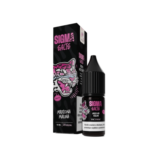SIGMA Salts 10ml - Mrożona Malina 20mg/ml -zdjęcie numer 1