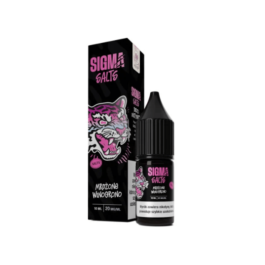 SIGMA Salts 10ml - Mrożone Winogrono 20mg/ml -zdjęcie numer 1